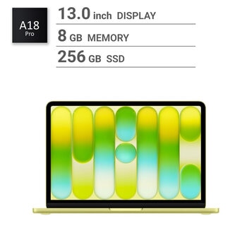 Apple/MacBook Neo 13" A18Pro 8GB/256GB シトラス Apple/MacBook Neo 13" A18Pro 8GB/256GB シトラス