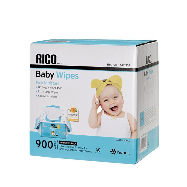 RICO 赤ちゃん用 おしりふき 900枚 RICO 赤ちゃん用 おしりふき 900枚