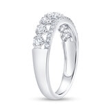 18K ホワイトゴールド 0.50カラット ラウンドカット ダイヤモンド リング 18K ホワイトゴールド 0.50カラット ラウンドカット ダイヤモンド リング