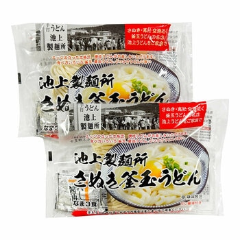 築地ばんや 池上製麺所さぬき釜玉うどん 6食 築地ばんや 池上製麺所さぬき釜玉うどん 6食