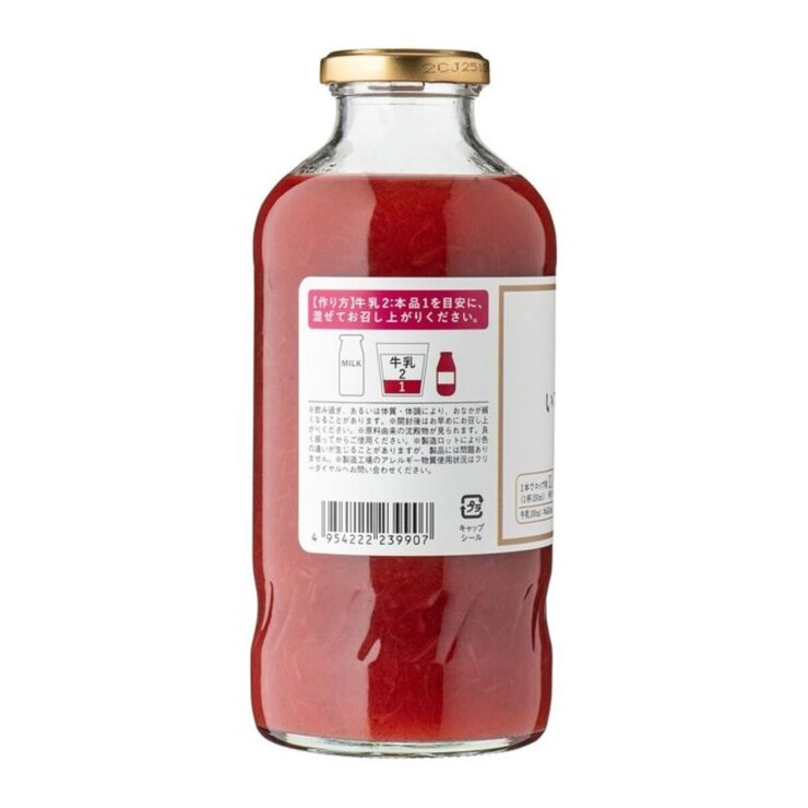 久世福商店 いちごミルクの素 575ml 久世福商店 いちごミルクの素 575ml