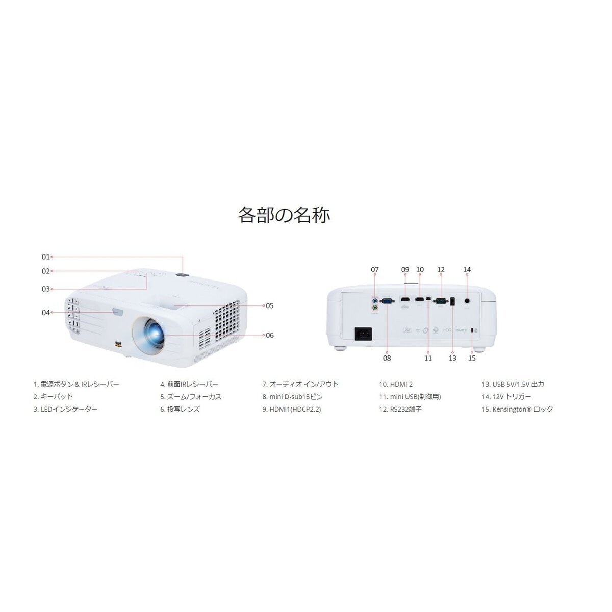 ViewSonic 4K DLPホームシアタープロジェクター PX747-4K | Costco Japan