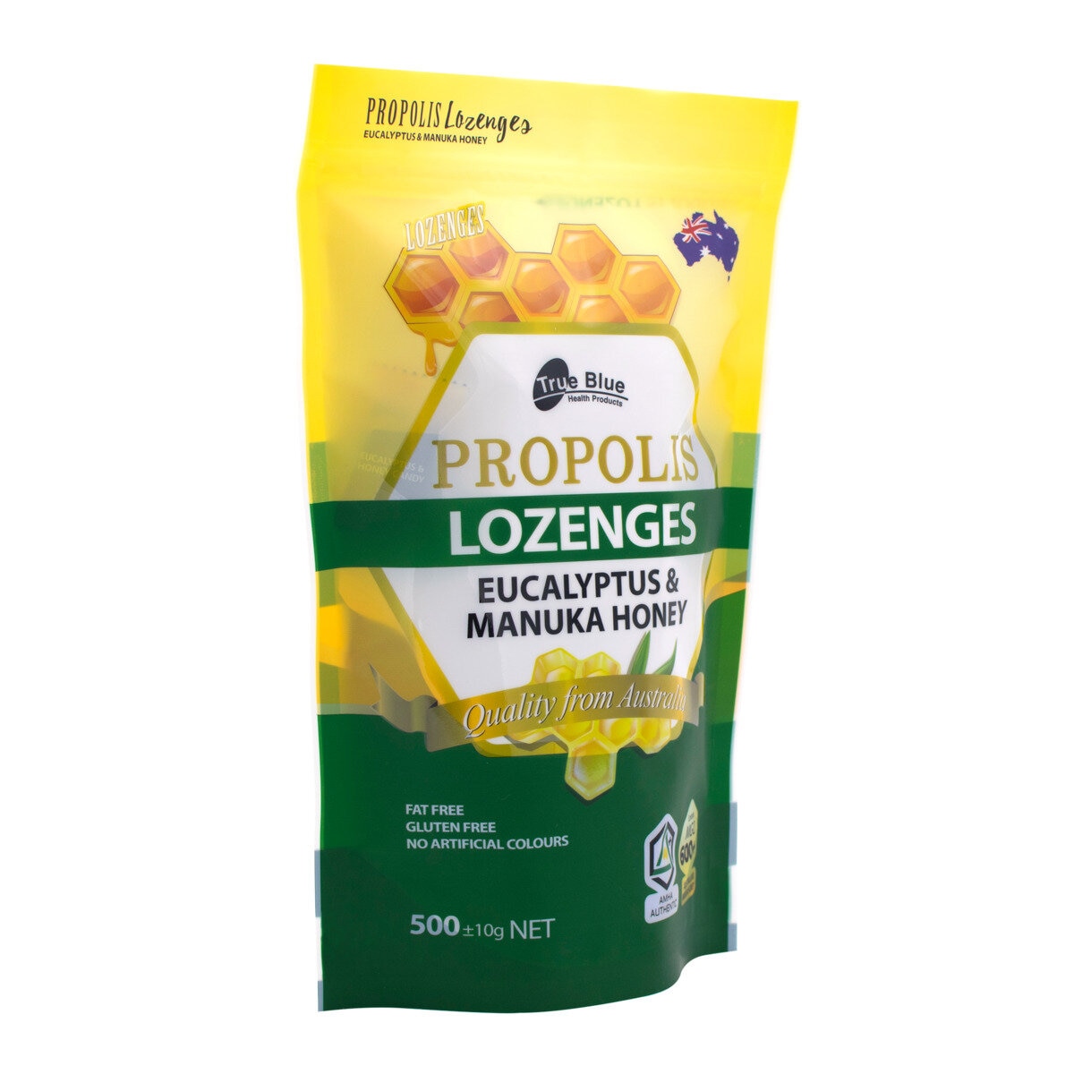True Blue プロポリス ユーカリ＆マヌカハニーのど飴 MGO 600+ 500g | Costco Japan