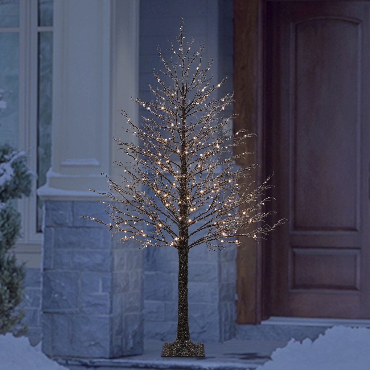 コストコクリスマス ジンジャーブレッドハウスの置物 ライト