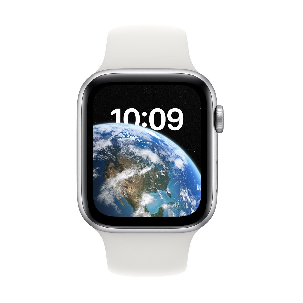 Apple Watch SE2 GPSモデル 44mm シルバーアルミニウムケースと