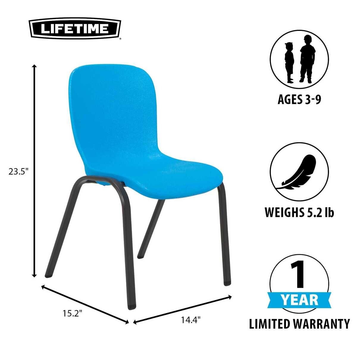 LIFETIME 子供用椅子 (積み重ね可能） | Costco Japan