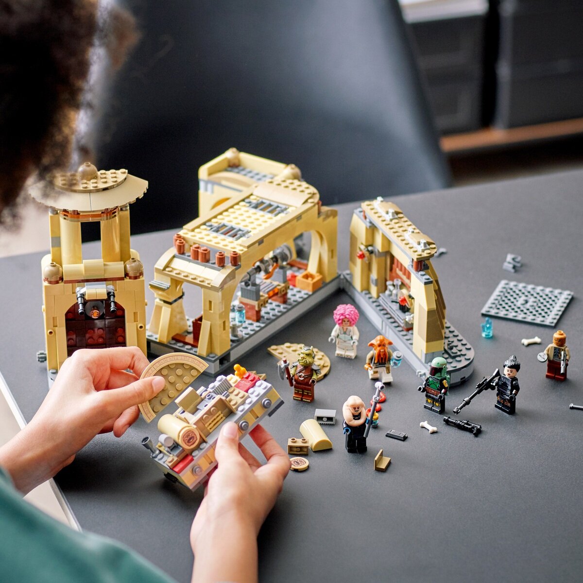 当店カスタムオーダー レゴ LEGO スターウォーズ ボバ・フェットの王座