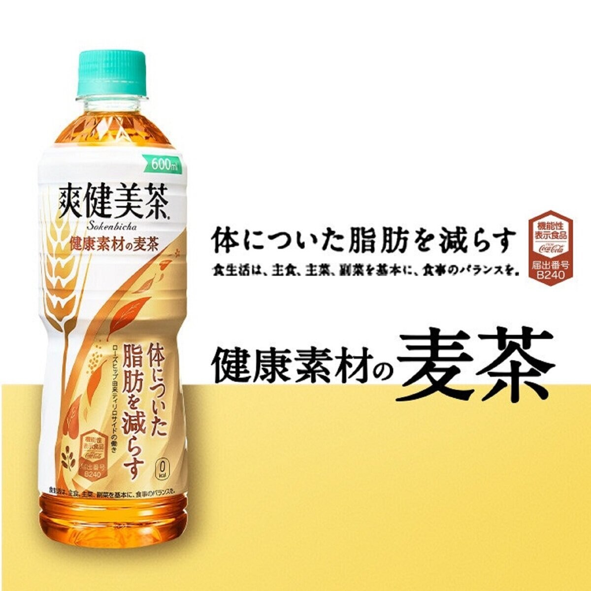 爽健美茶 健康素材の麦茶 600ml x 24本 x 2ケース ペットボトル | Costco Japan