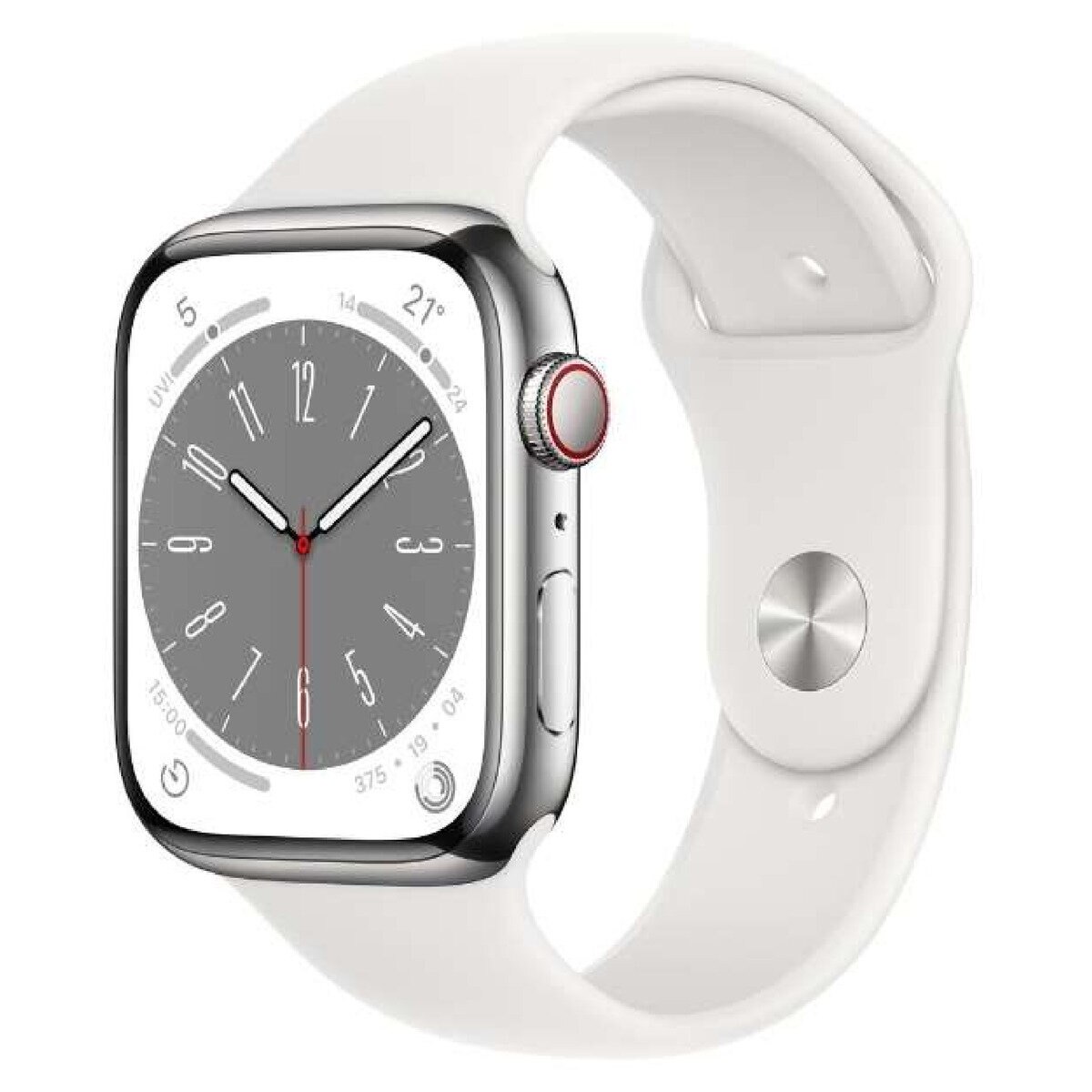 シルバー金具 【値下げ】Apple Watch series8 45mm ステンレス