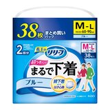 リリーフ まるで下着 パンツタイプ M～L 76枚 ブルー