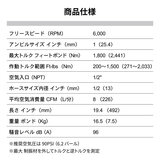 SUNMATCH エアーインパクトレンチ 271~2,033 Nｍ