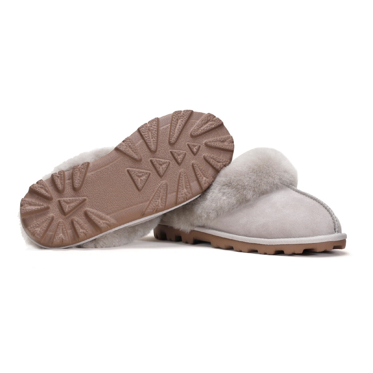 取寄) ブルボクサー レディース シアリング ぎこちない スリッパ BULLBOXER women Shearling Slippers (For  Women) Chesnut