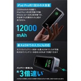 Anker Power Bank モバイルバッテリー 12000mAh 最大出力130W　A1335N11