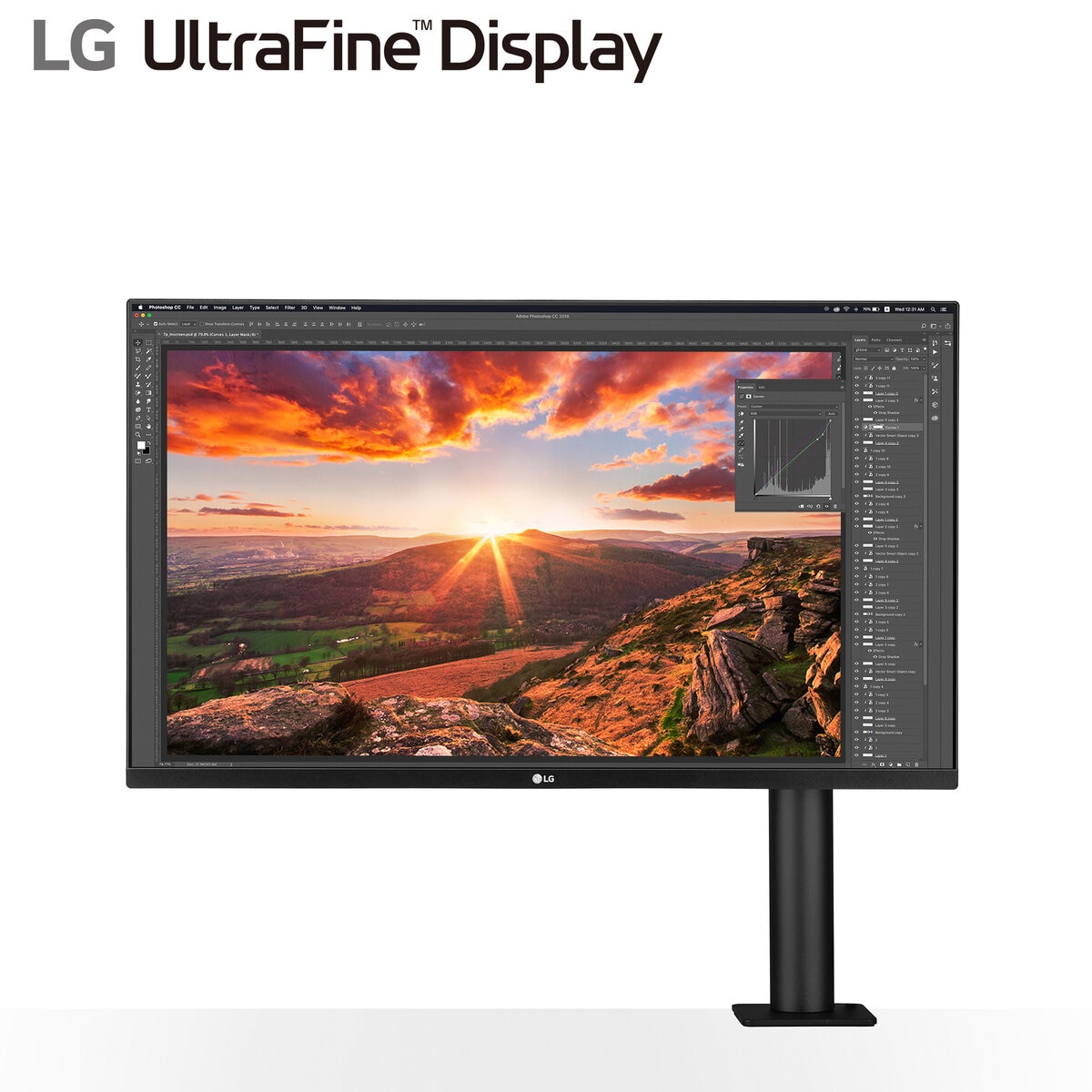 LG 31.5インチ PCモニター 32UN880B | Costco Japan