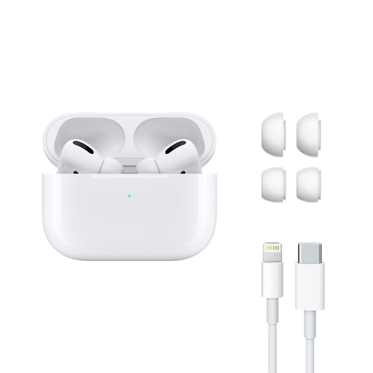 パターン 【ほぼ新品】APPLE MQD83ZP/A AirPods Pro WHITE☆ | www