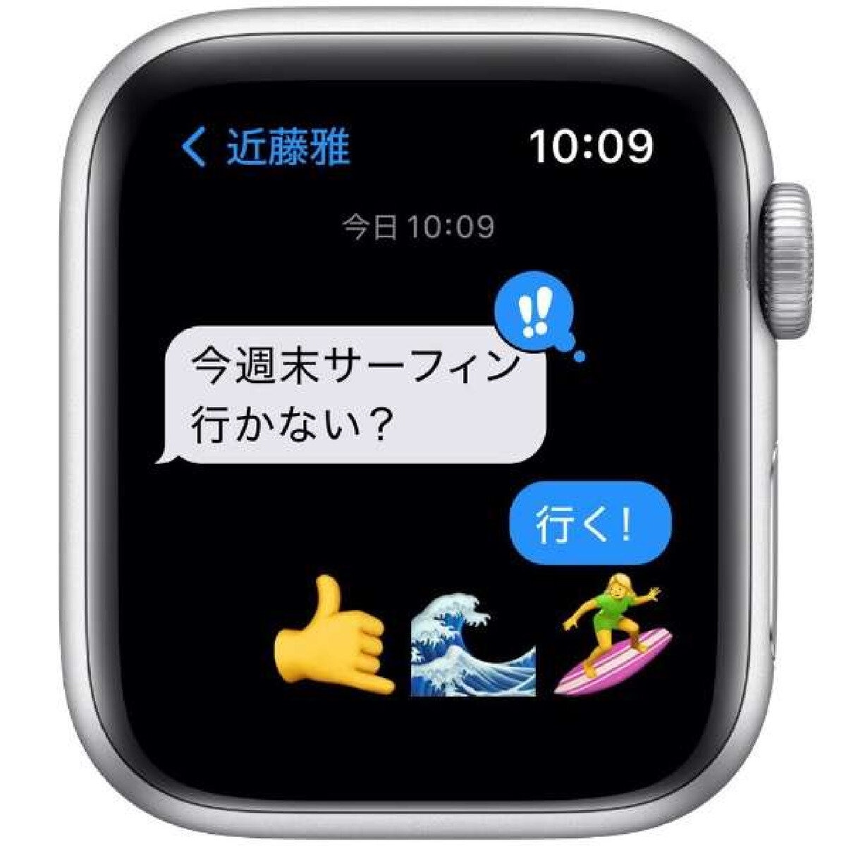 Apple Watch SE GPS 40mm シルバーアルミニウムケース アビスブルースポーツバンド | Cos...