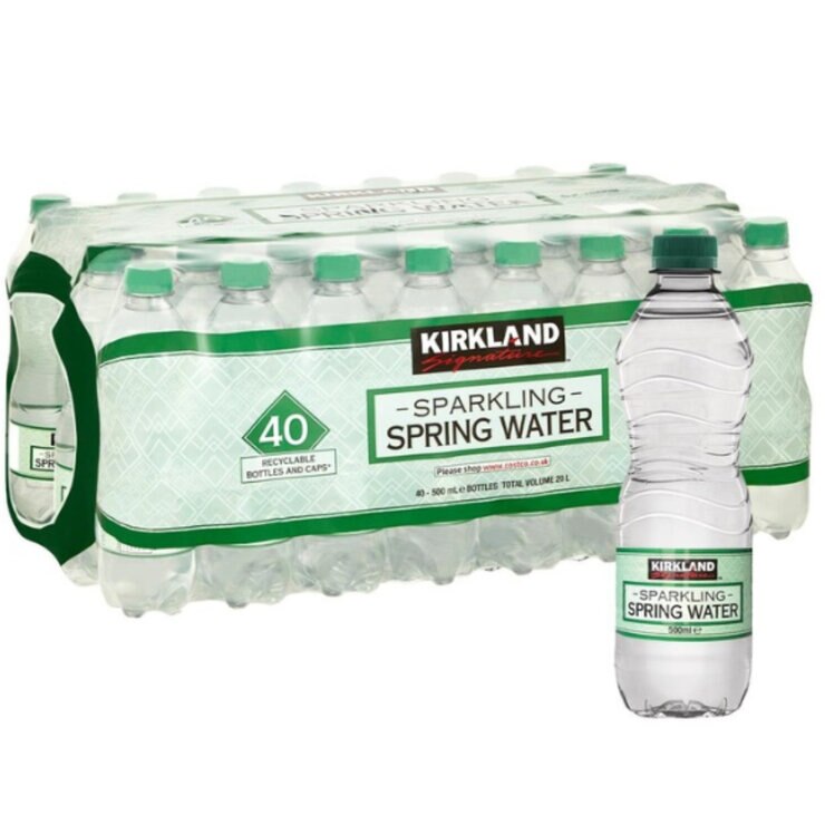 カークランドシグネチャー 炭酸水 500ml X 40本 Costco Japan