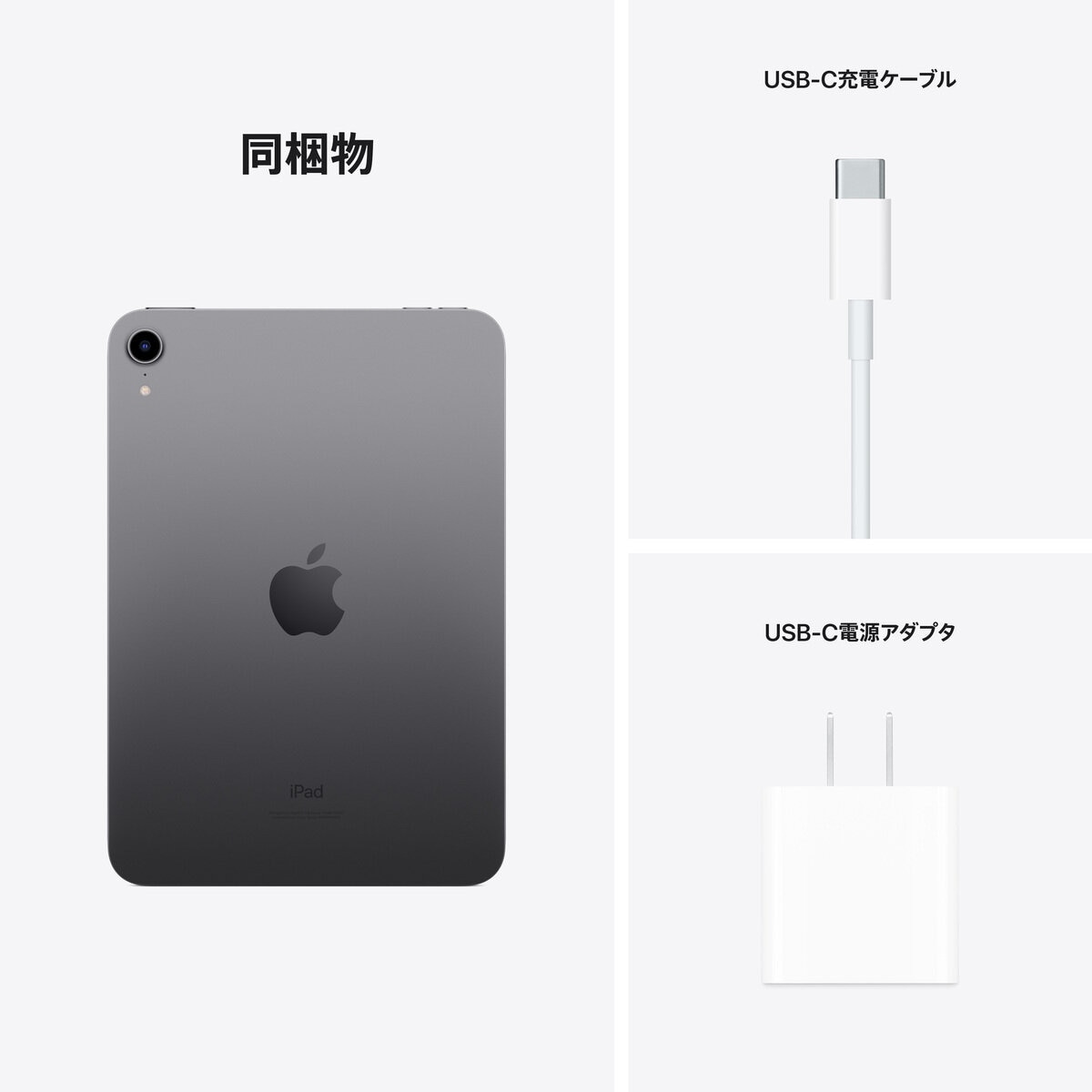 Apple iPad mini (第6世代) 8.3インチ Wi-Fiモデル 256GB スペース