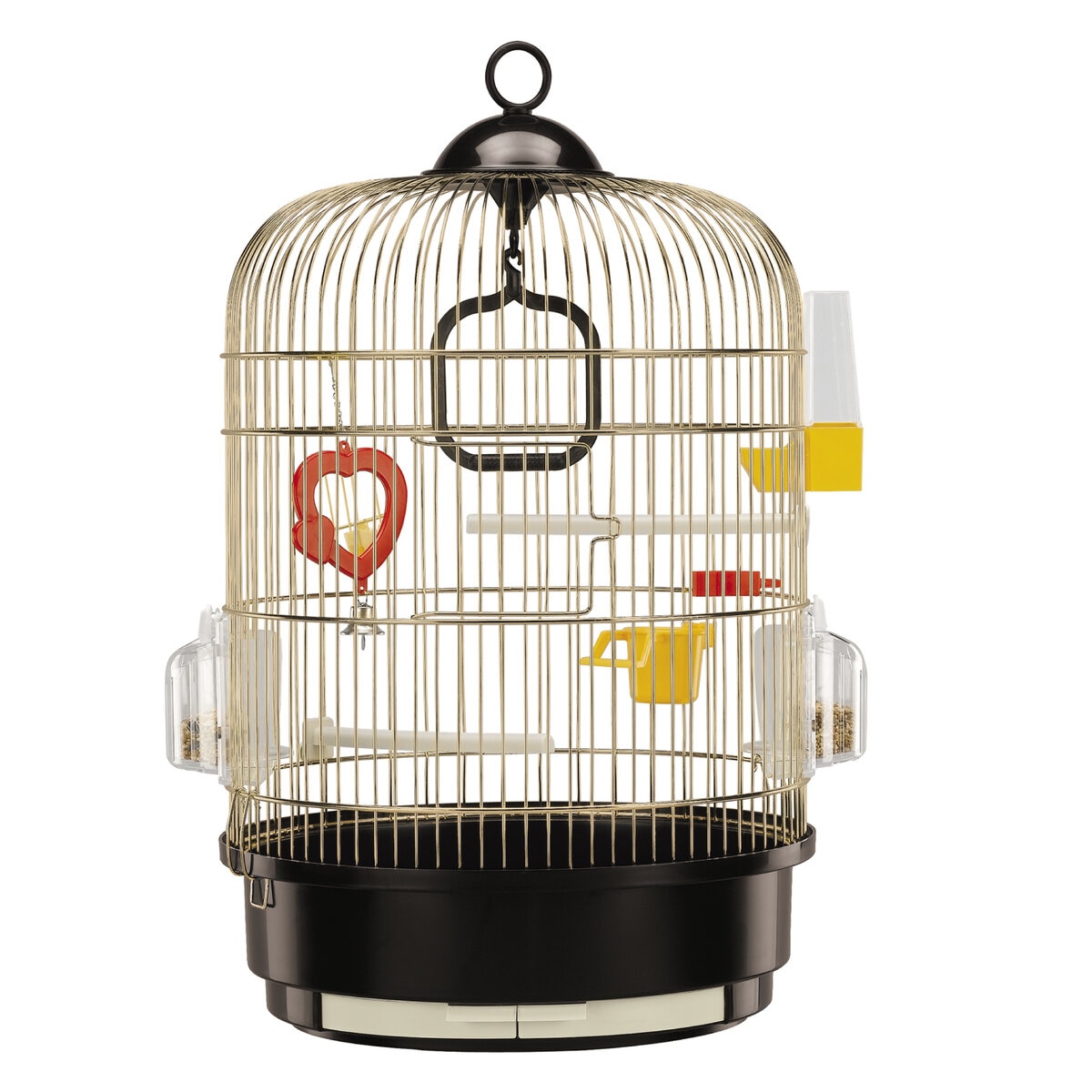 イタリアferplast社製 鳥かご ゴールド 鳥籠 ゲージ - 鳥用品