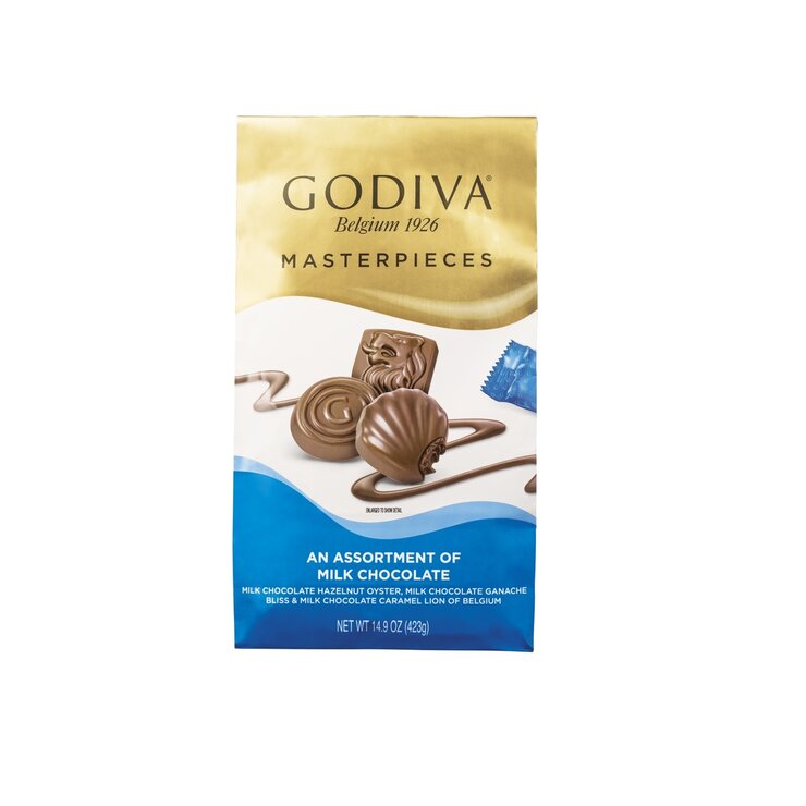 ゴディバ マスターピース ミルクチョコレートアソートメント 423g ゴディバ マスターピース ミルクチョコレートアソートメント 423g