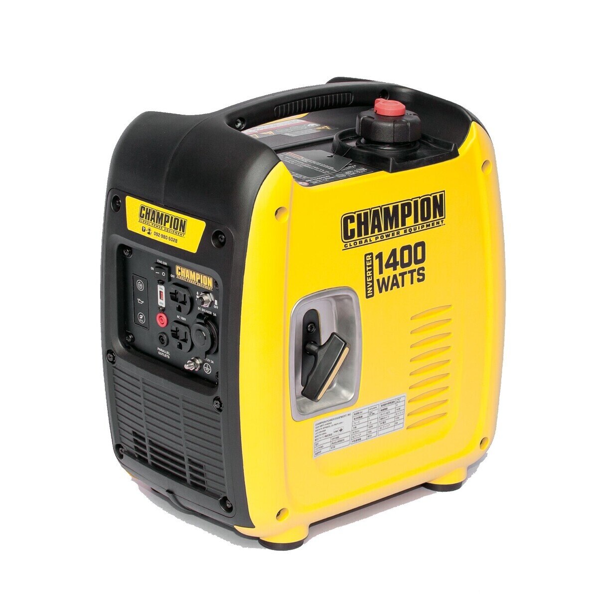 CHAMPION インバーター発電機 50/60Hz 1000W CPI1000 - www.ecotours