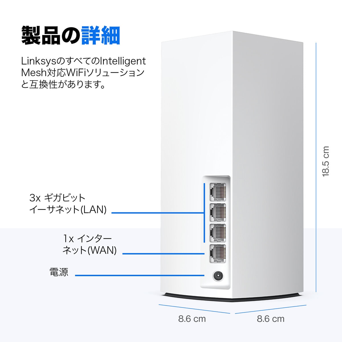 LINKSYS Wi-Fiルーター MX2003-JP