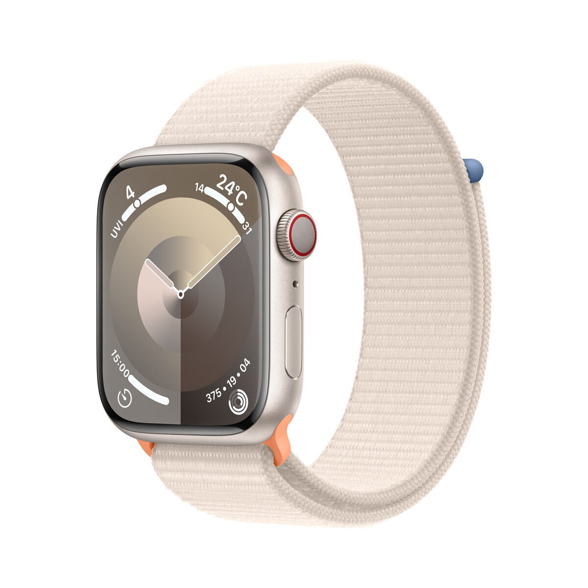 Apple Watch Series 9（GPSモデル）- 41mmスターライトアルミニウム 