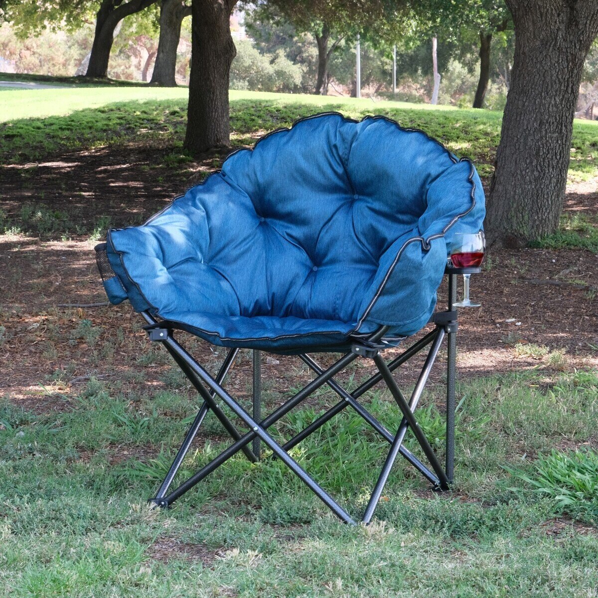 real space cressfield high back chair