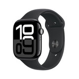 Apple Watch Series 10（GPS + Cellularモデル）- 46mmジェットブラックアルミニウムケース