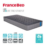 FRANCEBED Mattress Single LT-7700α Hard with Bed Pad and Mattress Cover