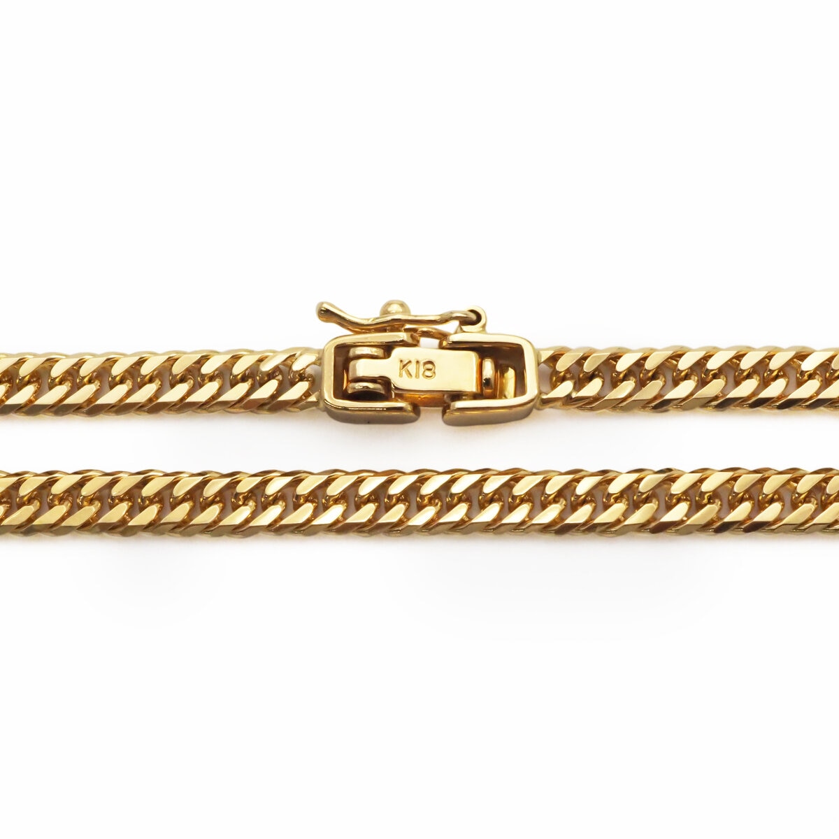 K18 Gold Curbed Chain (KIHEI) 10g 40cm