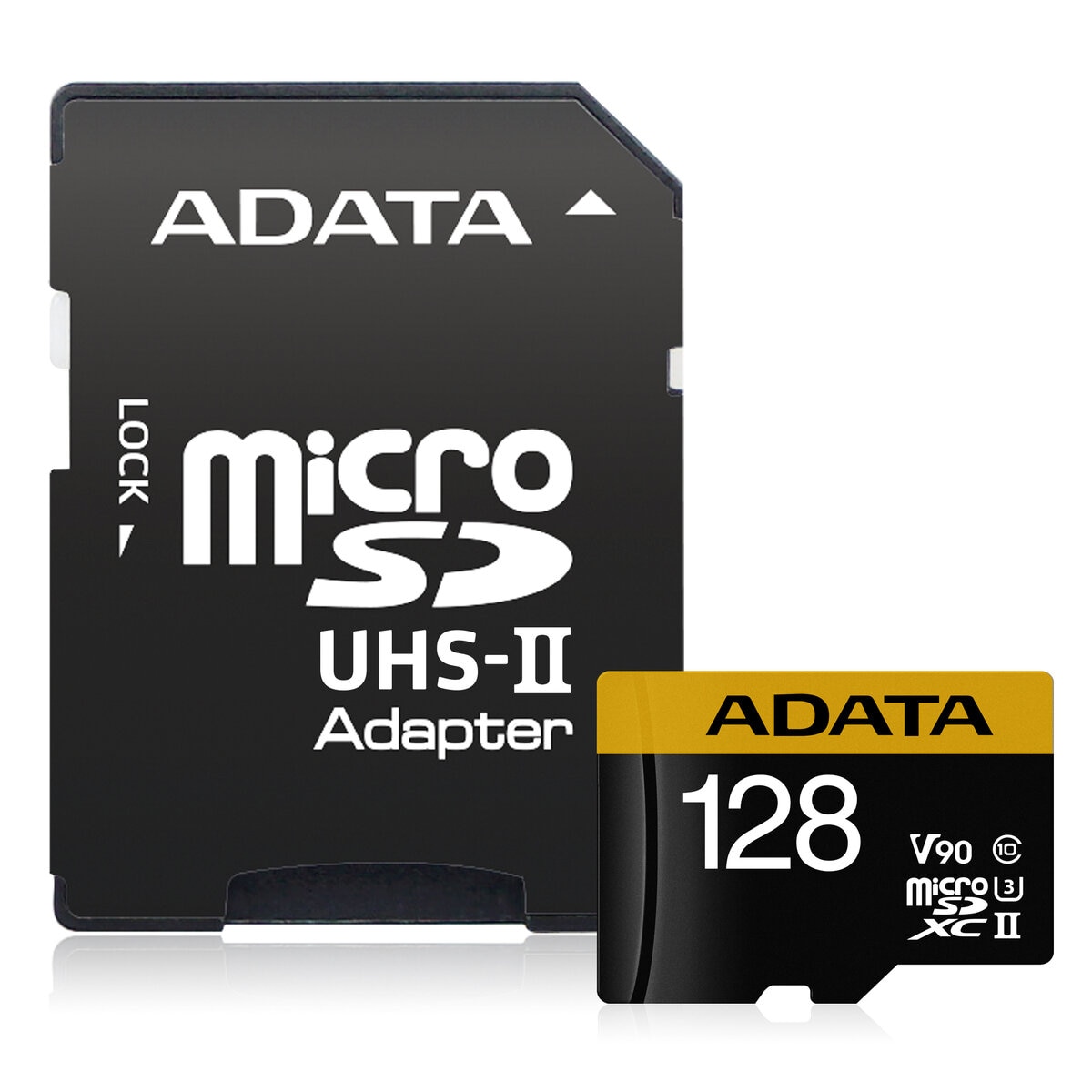 ADATA microSD 128GB UHS-Ⅱ U3 V90 AUSDX128GUII3CL10-CA1