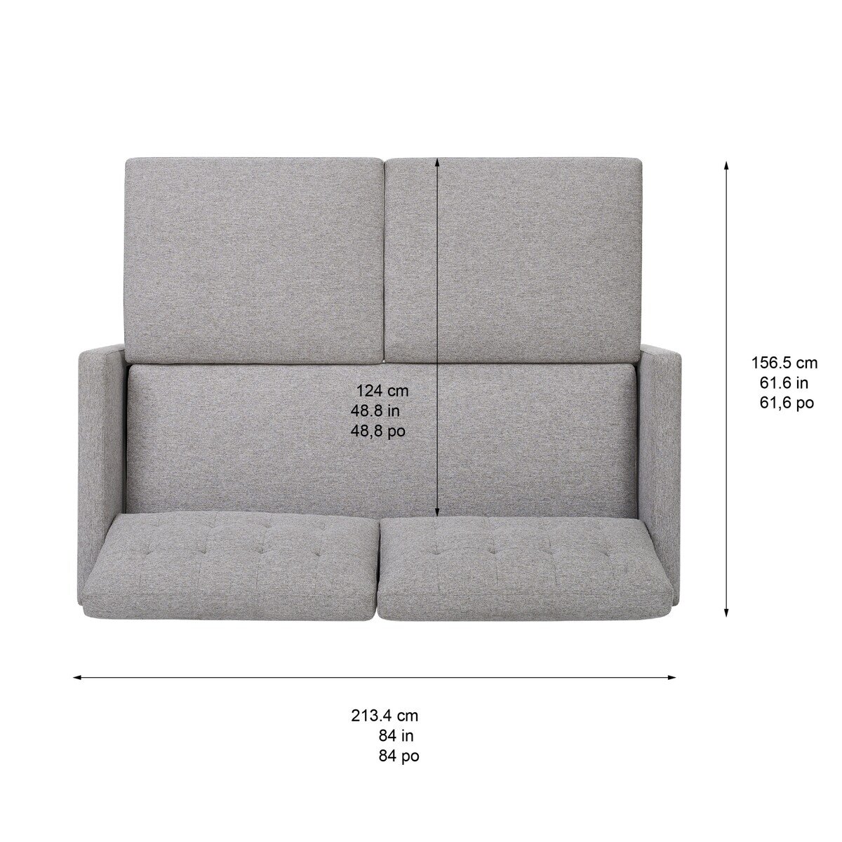 LILIAN AUGUST 布製ソファーベッド LILIAN AUGUST 布製ソファーベッド