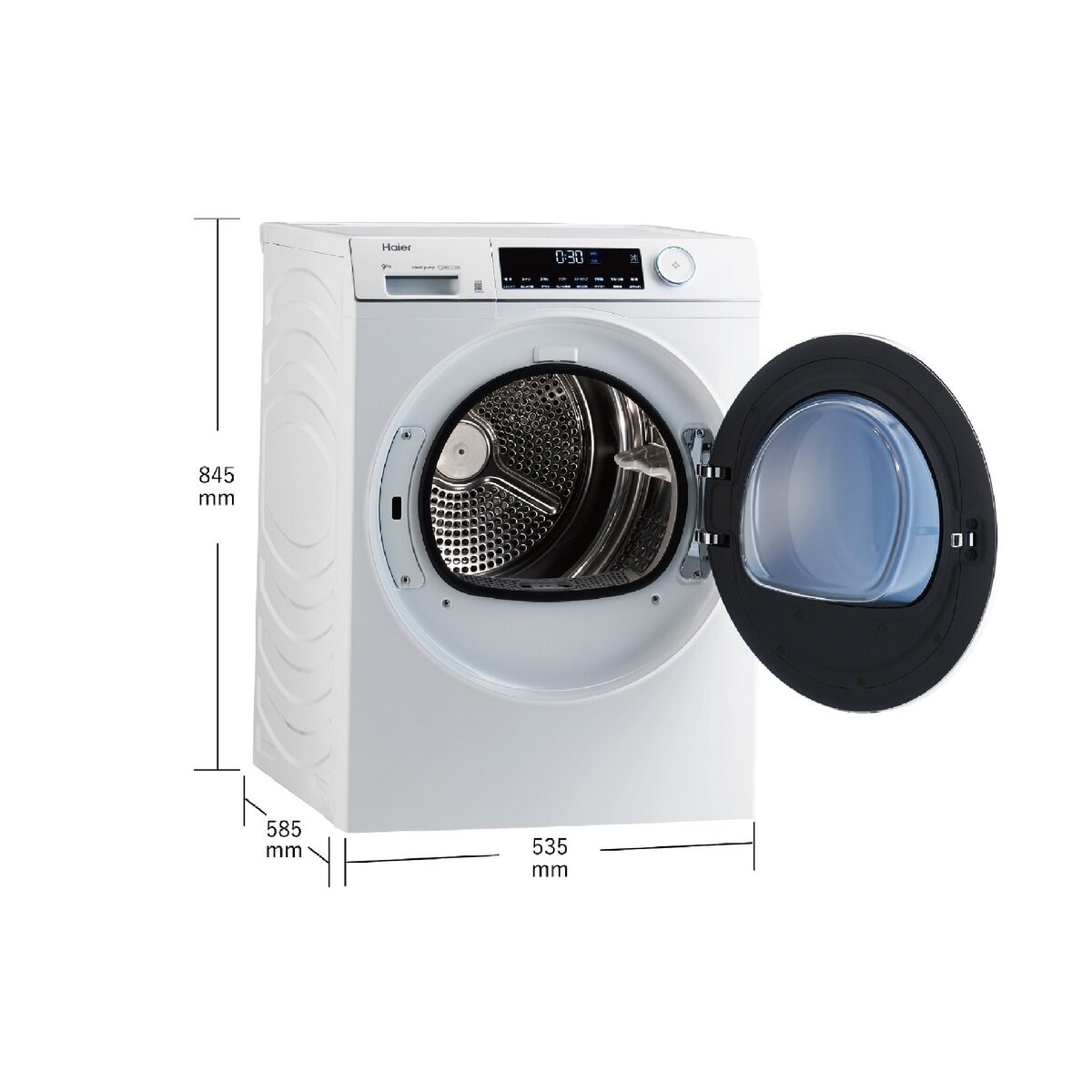 Haier ドラム式洗濯機 12kg  JW-TD120SA(W)