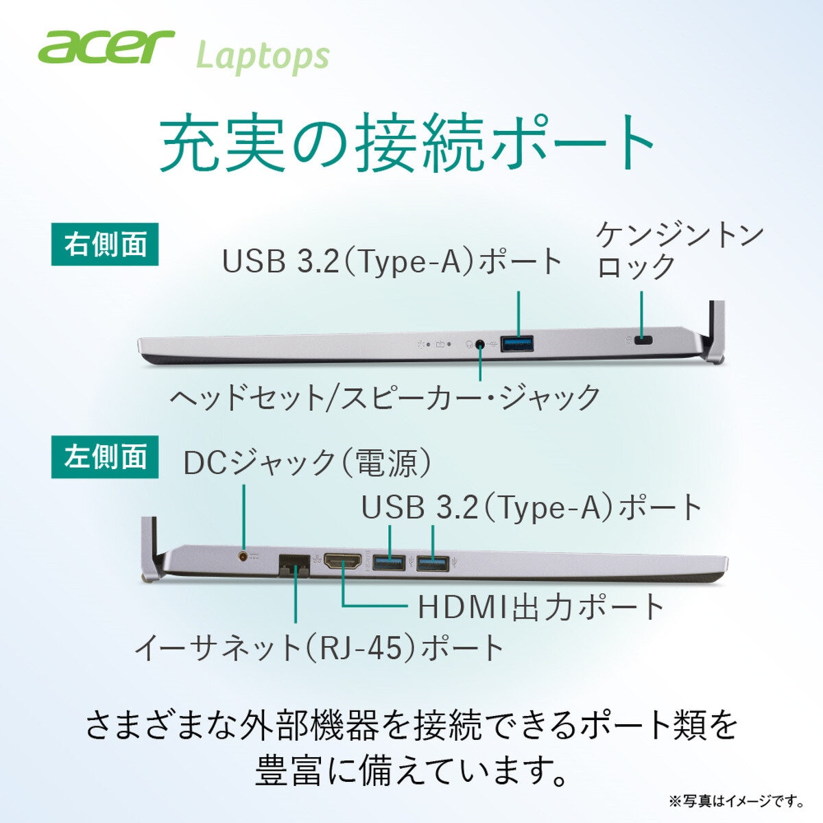 ACER 15.6インチ ノートPC ASPIRE 3 A315-59-H38U/F