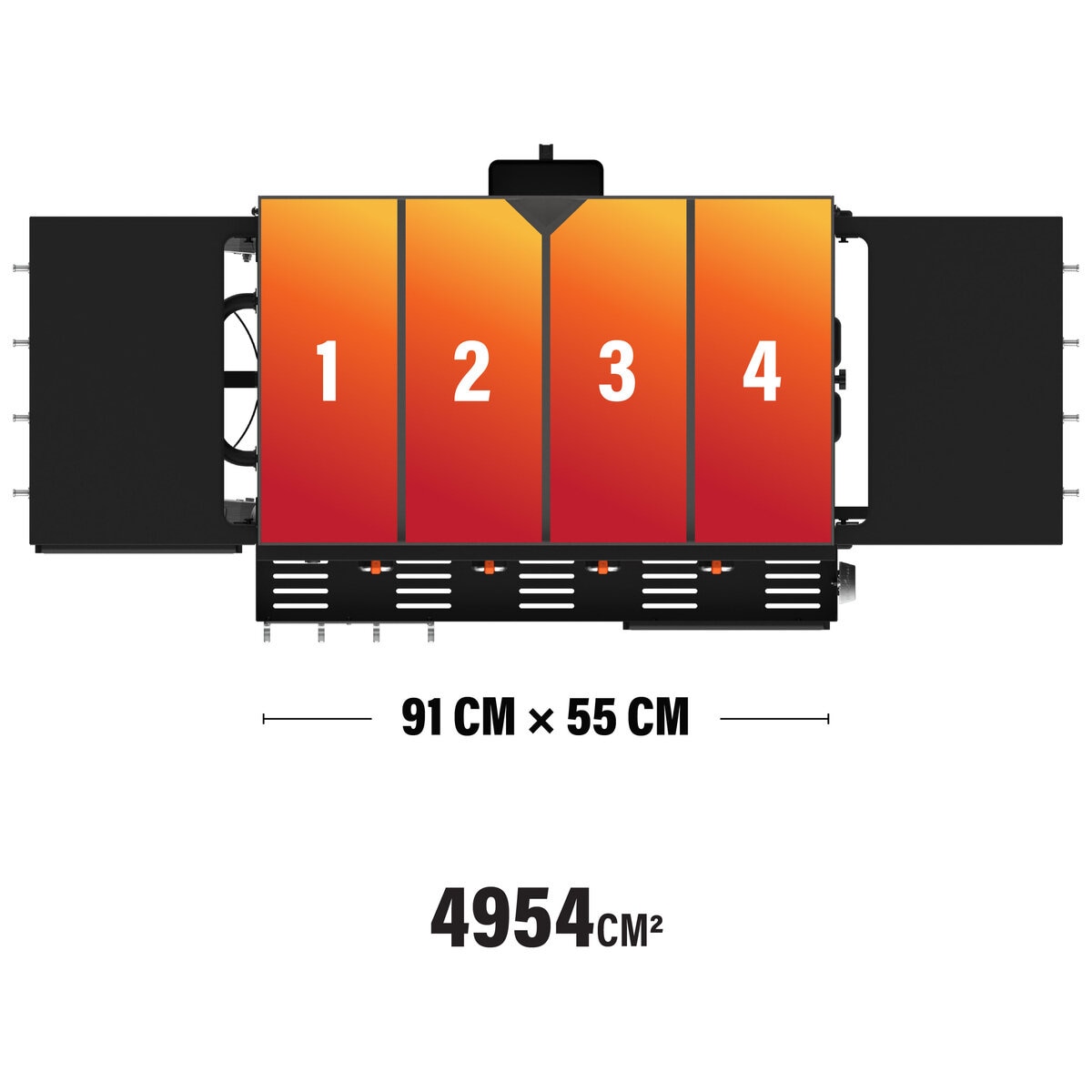 ブラックストーン 36インチ (91 cm) 4バーナー ガスグリドル