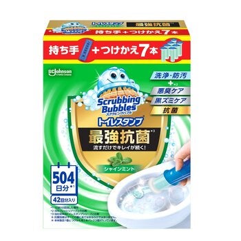 スクラビングバブル最強トイレスタンプ本体+替7つ スクラビングバブル最強トイレスタンプ本体+替7つ