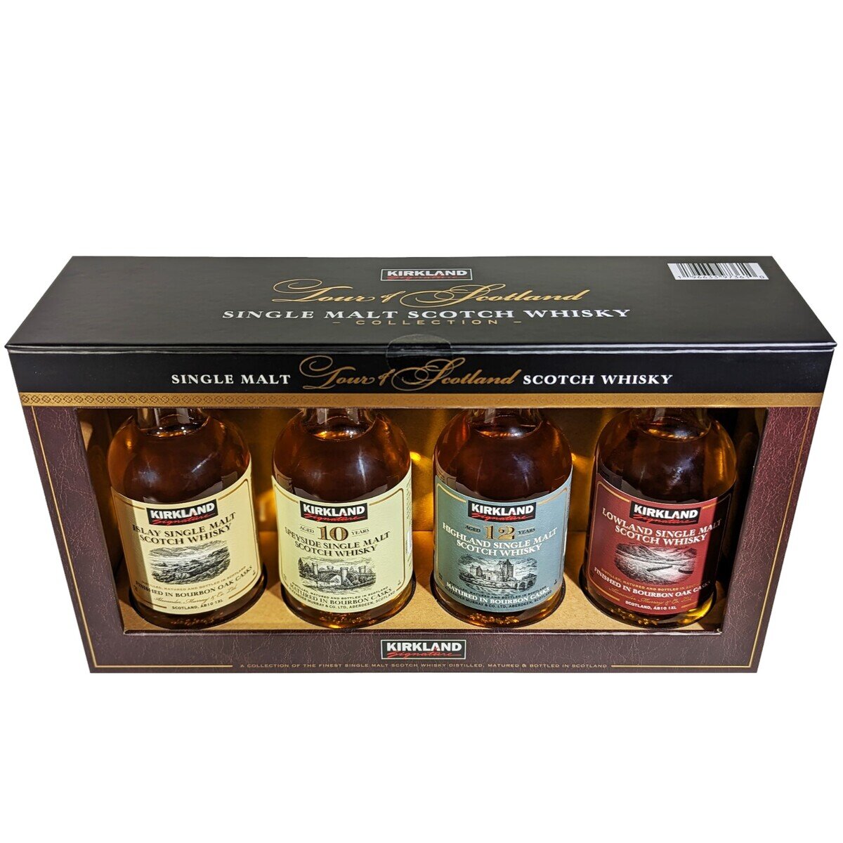 Kirkland Signature Tour of Scotland Whisky Assort 200 ml x4