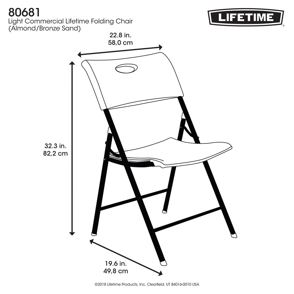 lifetime products folding chairs