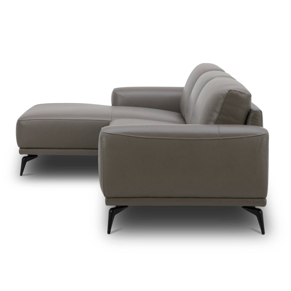 Gilman Creek Furniture ステーショナリー セクショナルソファ 革製 2pc | Costco...