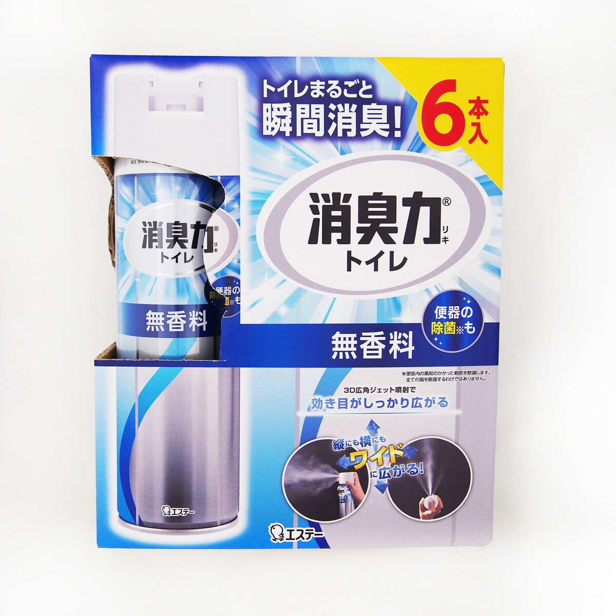 トイレの消臭力スプレー 無香料 365ml x 6本 | Costco Japan