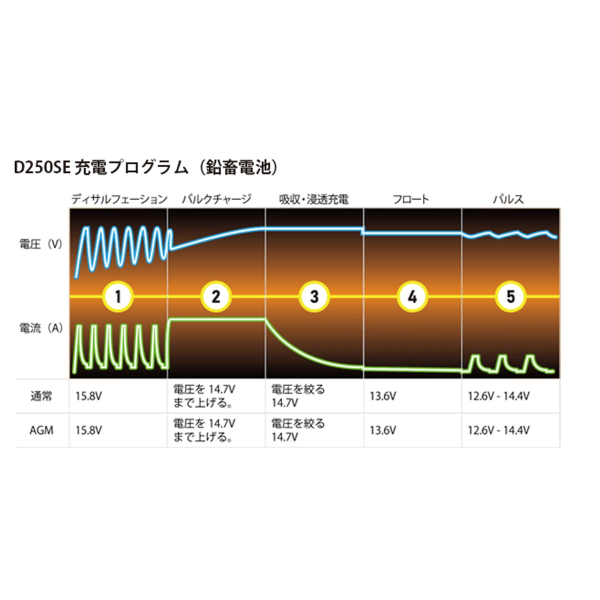 シーテック D250SE 走行充電器