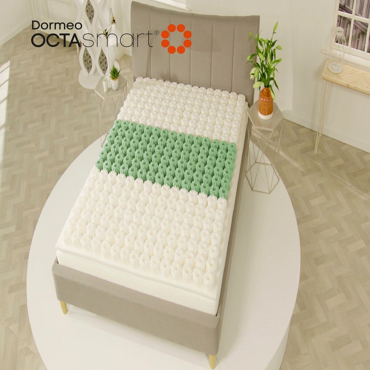 ドルメオ 3つ折りトッパー Octasmart Futon シングル | Costco Japan