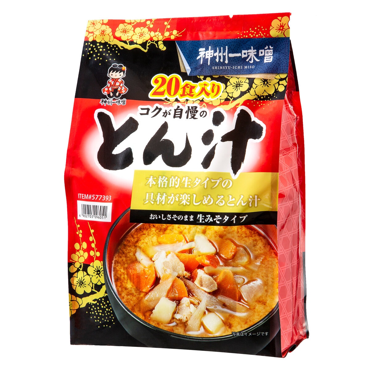 神州一味噌とん汁２０食 Costco Japan