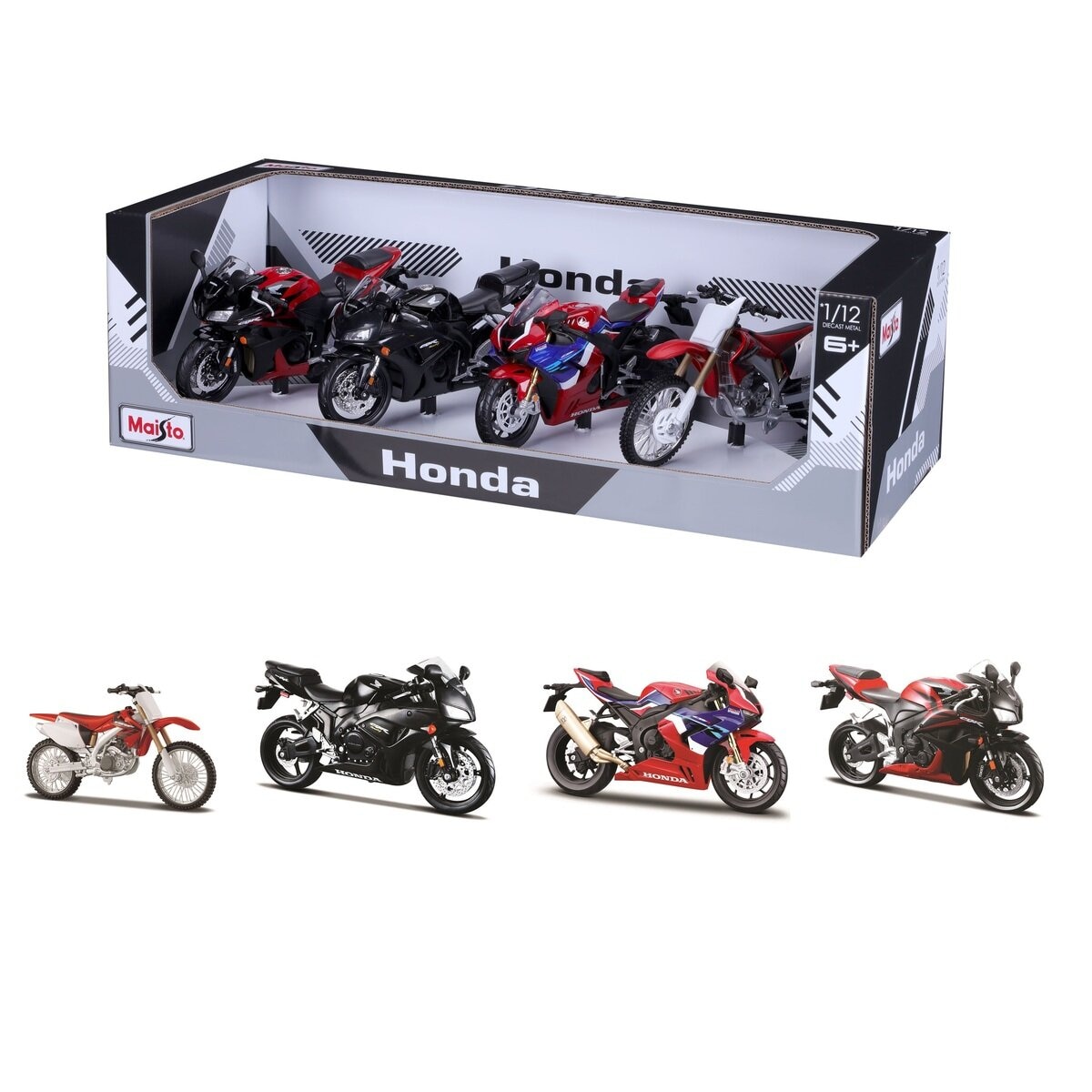 1 / 12 モーターサイクル 4台セット ホンダ | Costco Japan