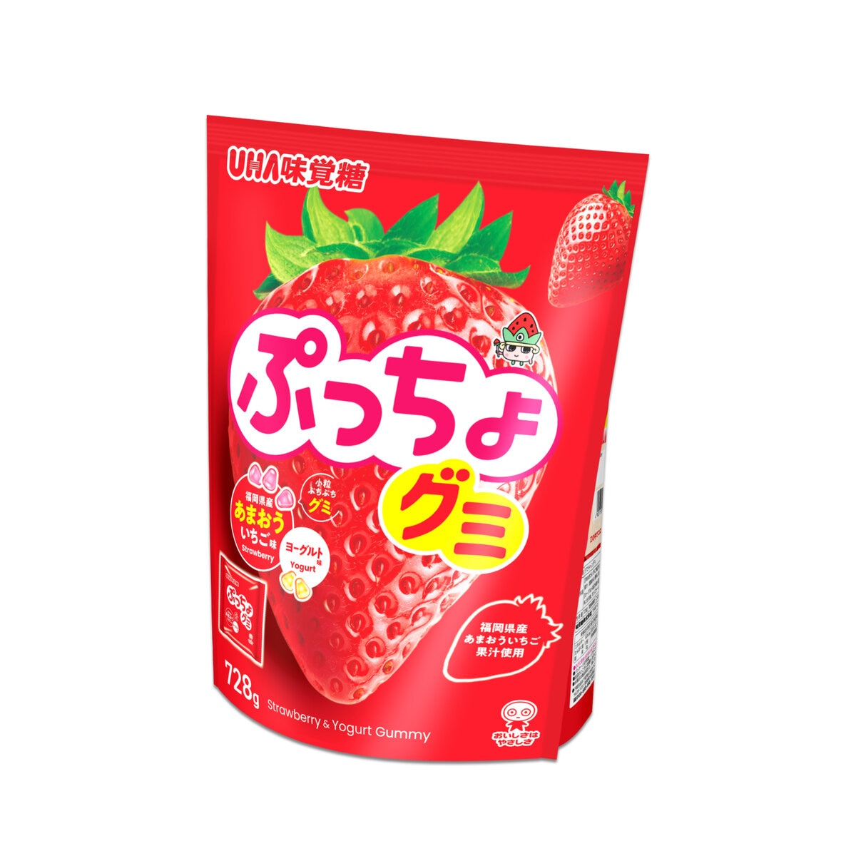 UHA味覚糖 ぷっちょグミ あまおう＆ヨーグルト 26袋入り 728g | Costco Japan