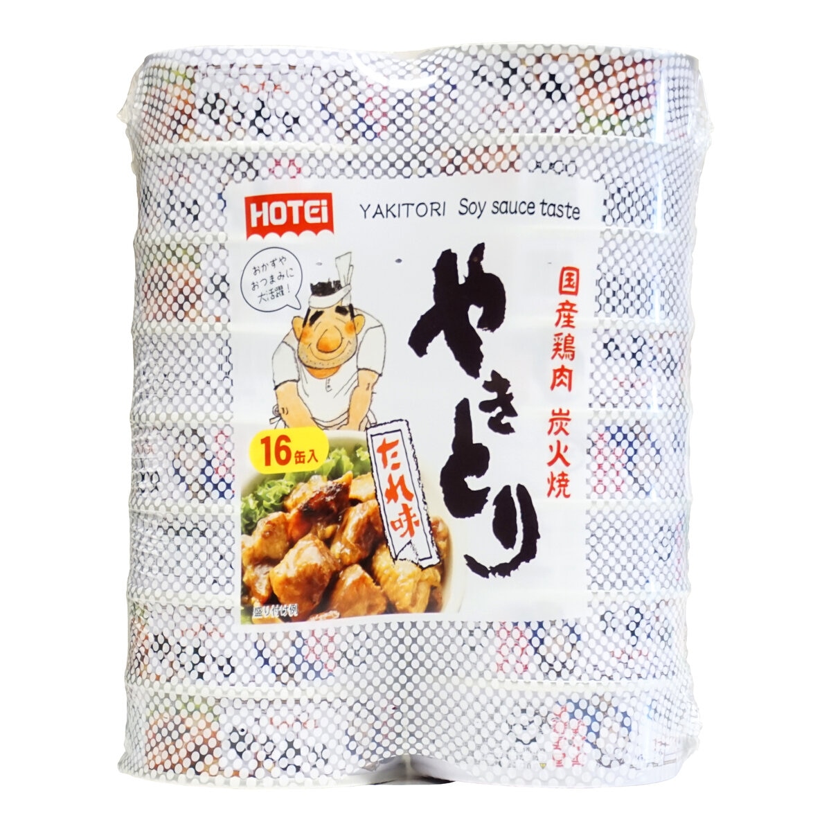 ホテイフーズ やきとり缶 たれ味 75g x 16P