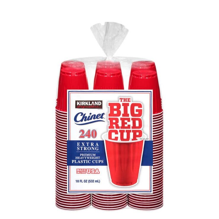 カークランドシグネチャー チャイネット レッドカップ 532ml X 240個 Costco Japan