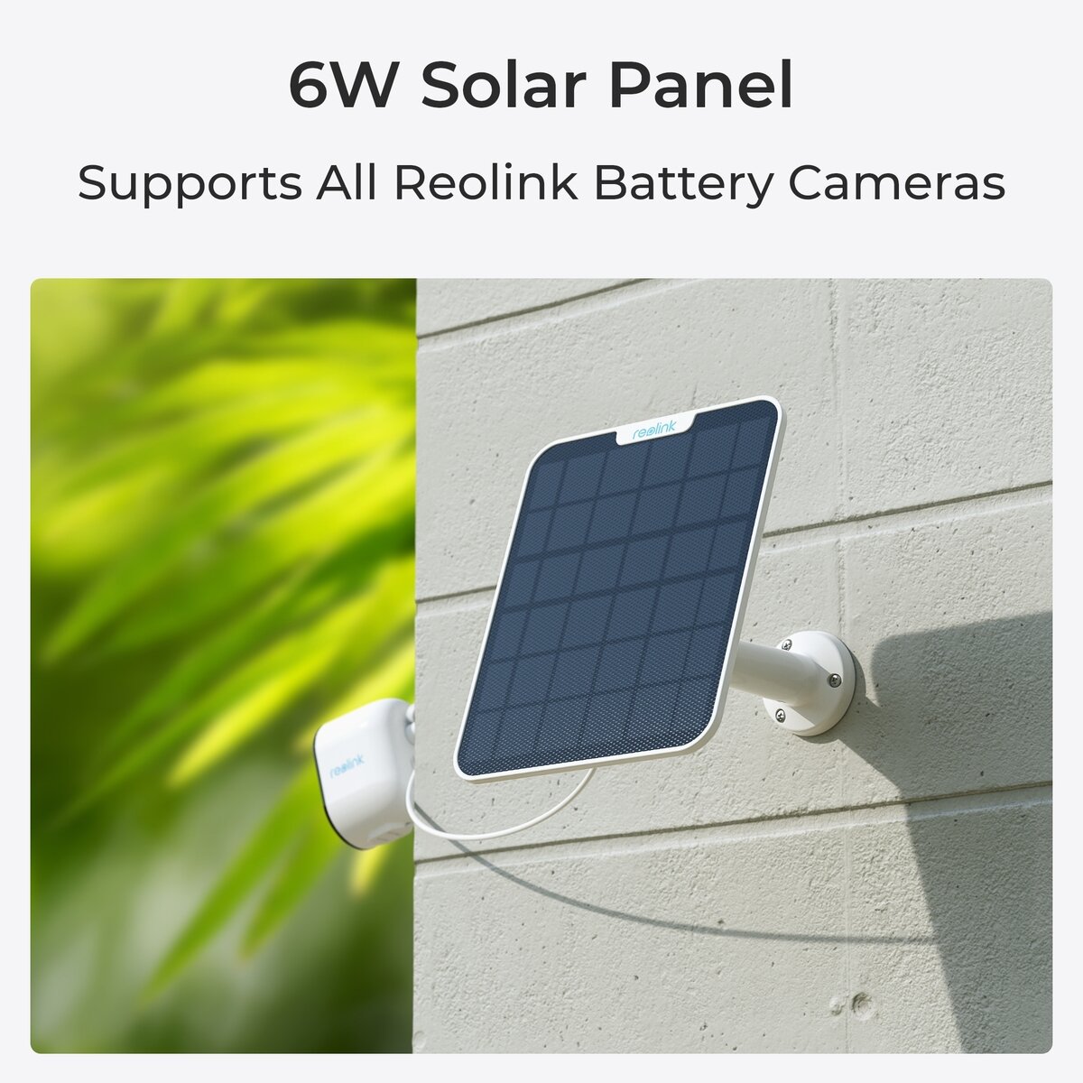 Reolink（レオリンク）Argus Series アウトドアカメラ B730+Solar Panel 2+128GB SD Card