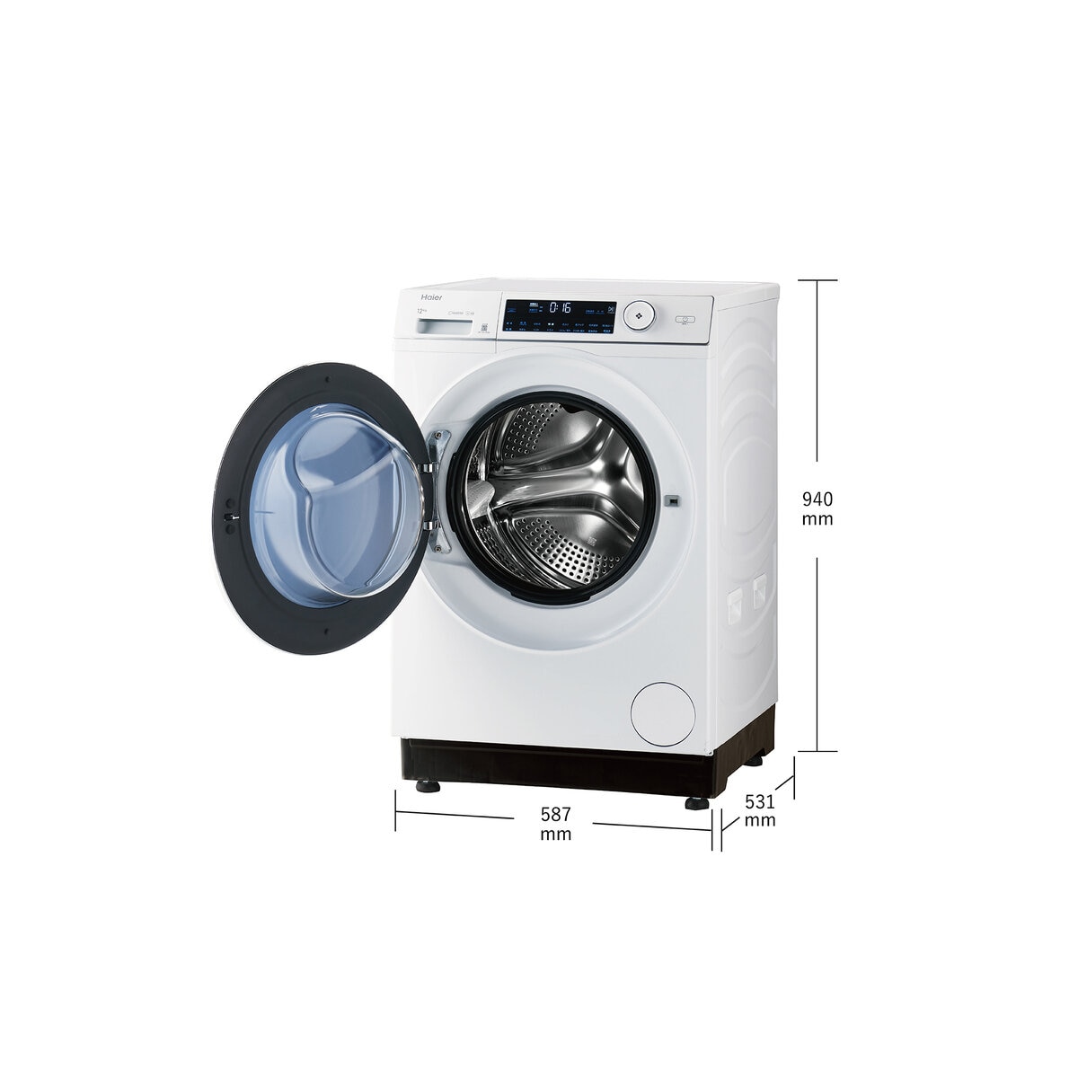 Haier ドラム式洗濯機 12kg JW-TD120SA(W) | Costco Japan